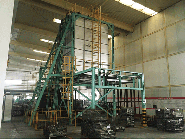 燃气立式铝合金固溶热处理炉