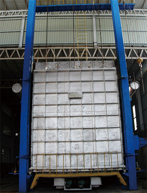 燃气特大型台车式高温热处理炉