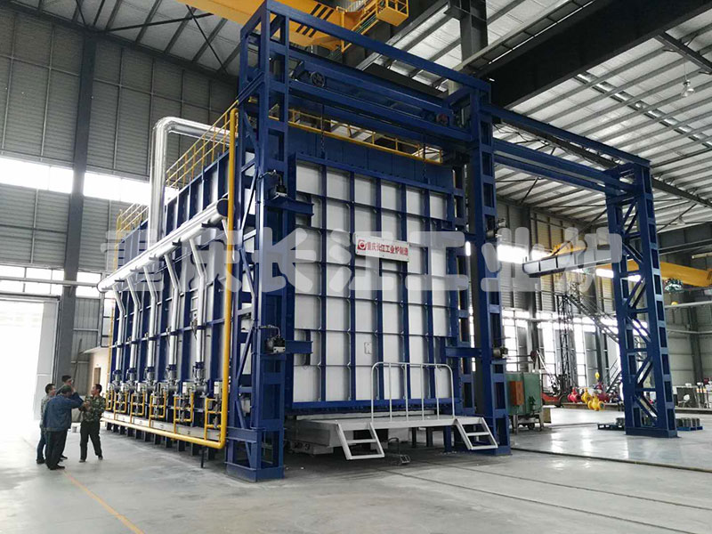 大型燃气加热台车炉