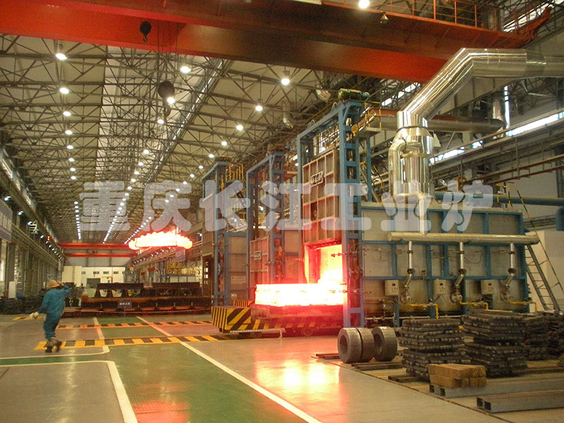 高温型台车式燃气加热炉